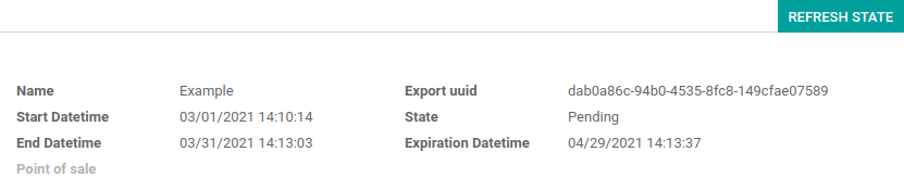 Pending DSFinV-K export on Odoo