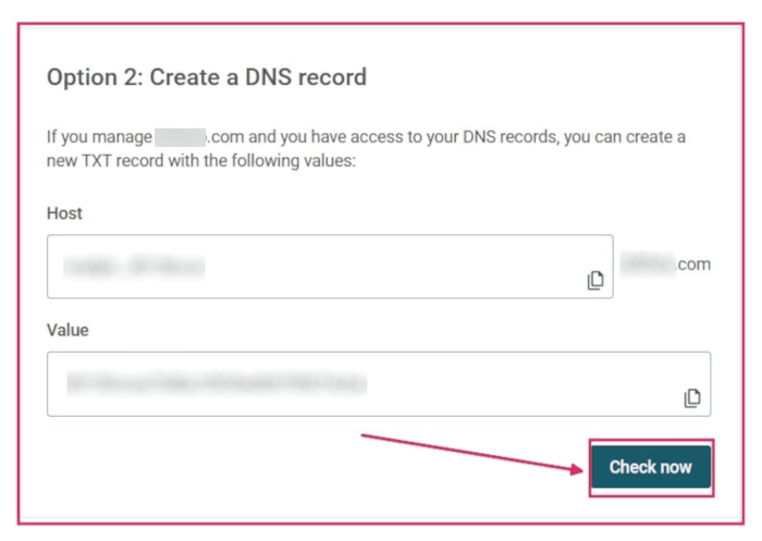 在Mailjet中检查DNS记录。