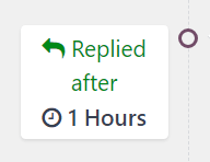 Time trigger display when dependent on another activity in Odoo Marketing Automation.